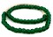 The Bead Chest African Recycled Glass Beads, 11mm - Full Strand Eco-Friendly Fair Trade Sea Glass Beads from Ghana Handmade Ethnic Round Spherical Tribal Boho Krobo Spacer Beads